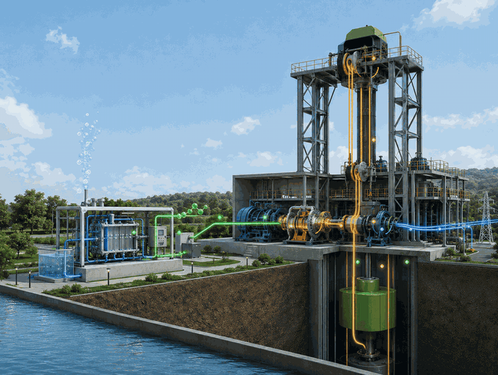 Sundar Gurutva Gravity and Green Hydrogen Energy Flow Diagram